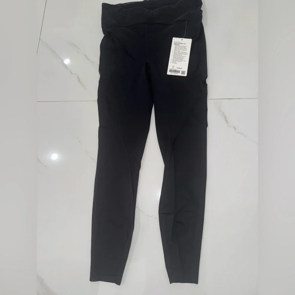 Lululemon NWT Free To Speed Tight Black - Picture 4 of 5